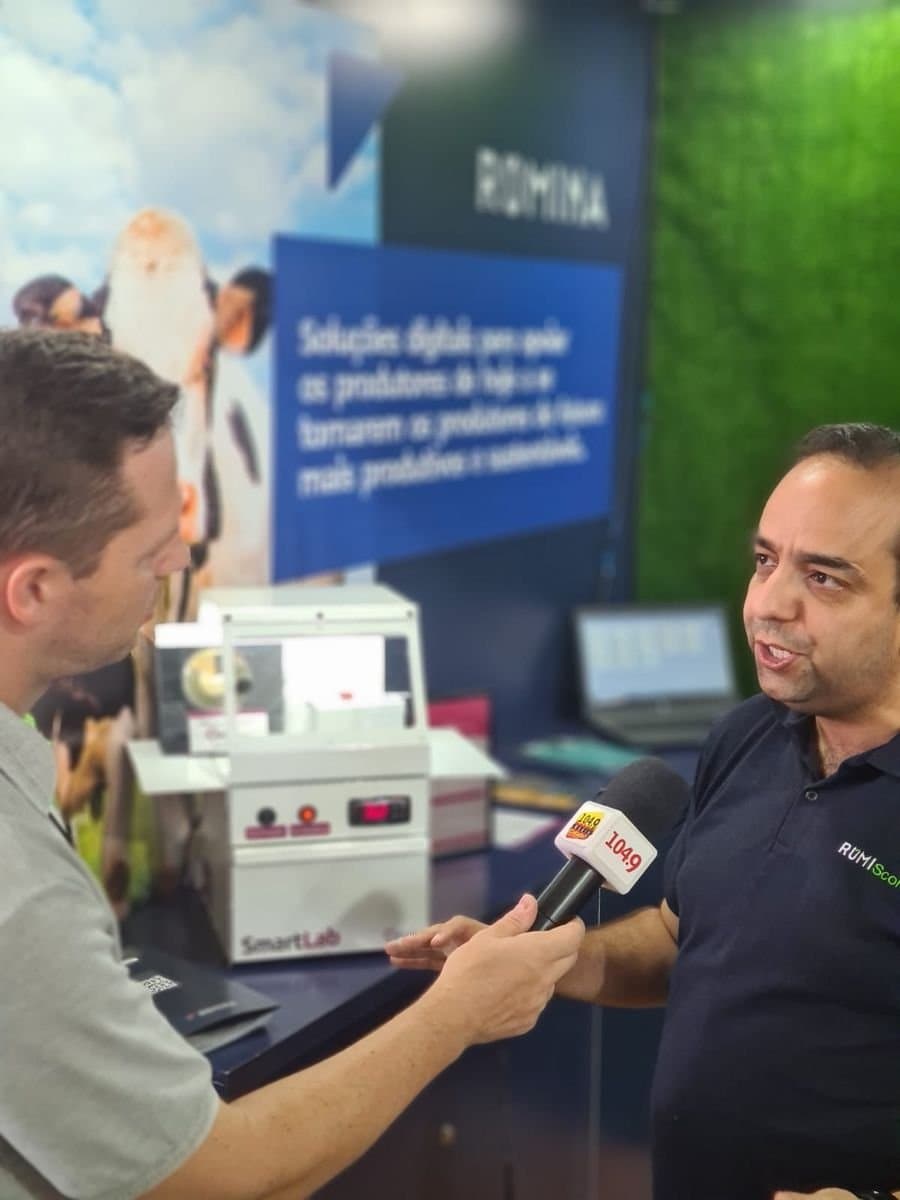 A Rúmina apresenta tecnologia para ajudar produtores de leite a aumentar rentabilidade e produtividade