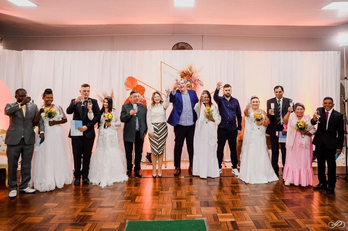Cinco chances para o amor: Casamento Coletivo une famílias em Ibirubá
