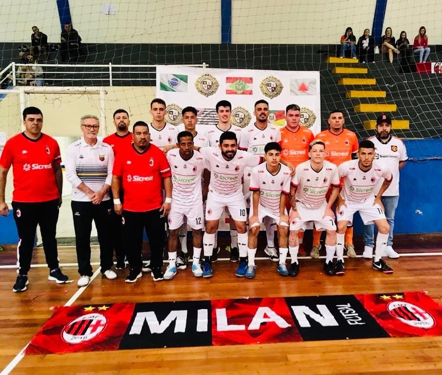 Milan DMD de Ibirubá enfrenta equipe de Jaguarão nas quartas de final do Gauchão de Futsal série bronze