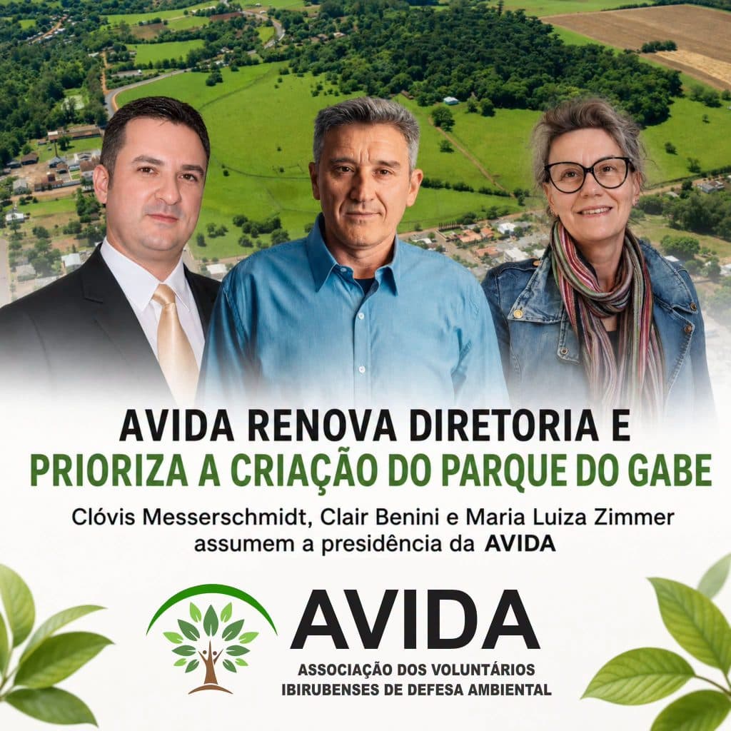 AVIDA renova diretoria e coloca Parque do Gabe entre prioridades